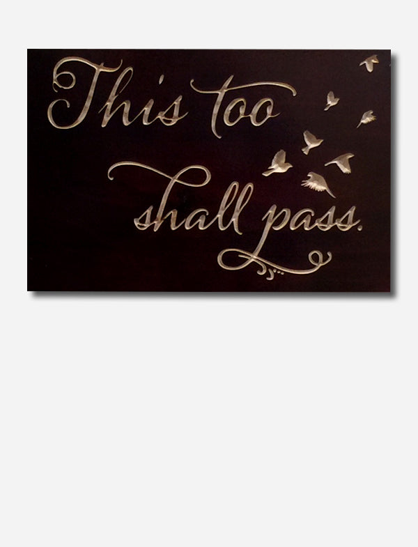 Shall Pass Quote
