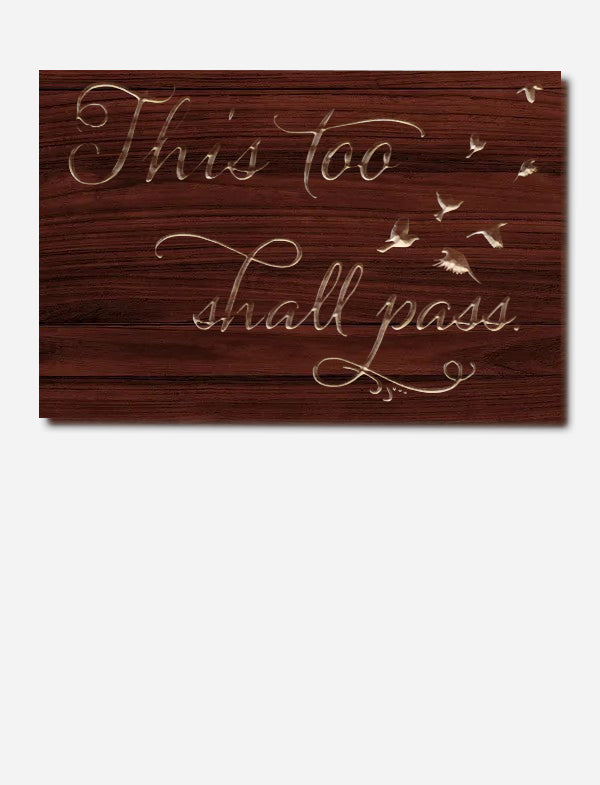 Shall Pass Quote